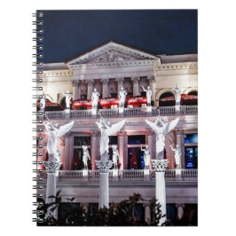 Las Vegas Caesars Palace Forum Architecture Nevada Anteckningsbok Med Spiral