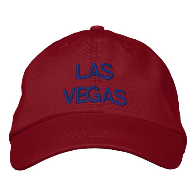 Las Vegas Cap Broderad Keps (Framsida)