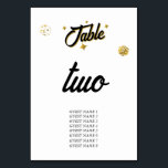 Las Vegas Casino Destination Wedding Guld Bordsnummer<br><div class="desc">Ett unikt hand plockade Las Vegas Casino-temat bröllop-design. Ett modernt tema i Las Vegas, Nevada bröllop med spelkort, kasinospelets temaillustrationer. Ett faux guld Las Vegas bröllop-kort för Bordsnummer som är perfekt för kasinokemat bröllop. Det finns också möjlighet att matcha bröllopsinbjudningar och andra artiklar i kontorsartiklar. Anpassa antalet och köp varje...</div>