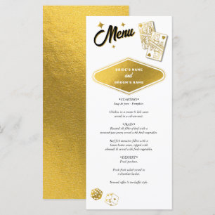 Las Vegas Casino Destination Wedding Guld Meny