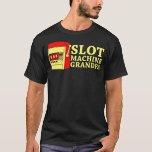 Las Vegas Casino Grandpa Gift bisexual illustratio T Shirt