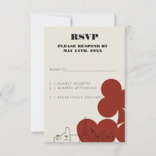 Las Vegas Casino Skyline Bröllop OSA Cards Kort