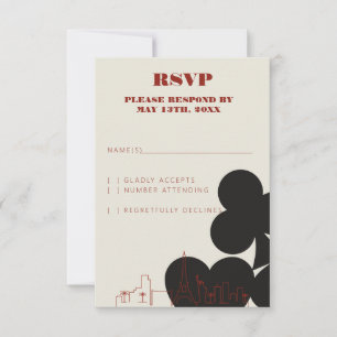 Las Vegas Casino Skyline Bröllop OSA Cards Kort