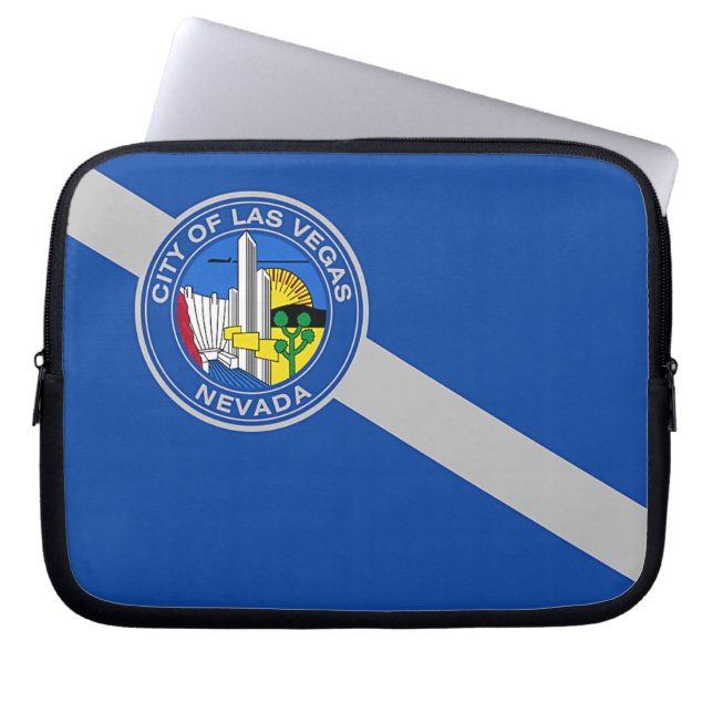 Las Vegas City Flagga Laptop sleeve (Framsidan)