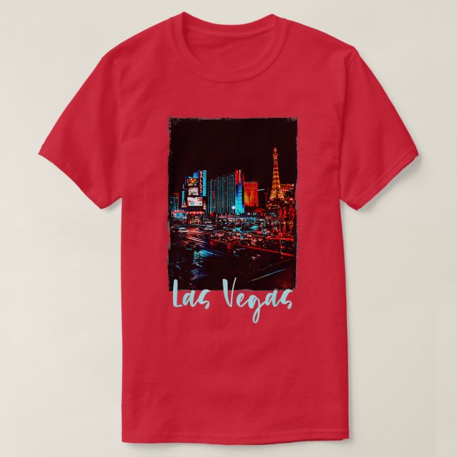 Las Vegas City Visiting Las Vegas Kärlek Las Vegas T Shirt (Design framsida)