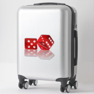 Las Vegas Craps Dice Klistermärken