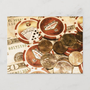Las Vegas Currency Vykort