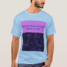 LAS VEGAS DÄR ROJET KOMMER TILL LIV MANS T-SHIRT