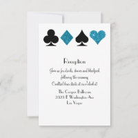 Las Vegas Destiny Reception Malibu Blue Glitter