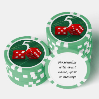 Las Vegas Dice Craps Bord Poker Marker