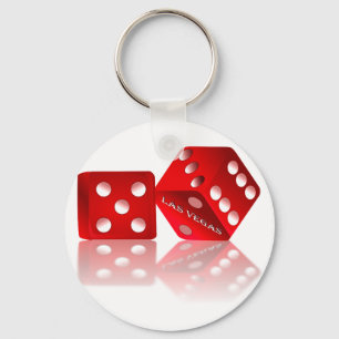 Las Vegas Dice Nyckelring