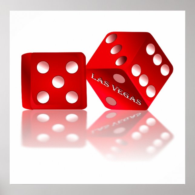 Las Vegas Dice Poster (Framsidan)
