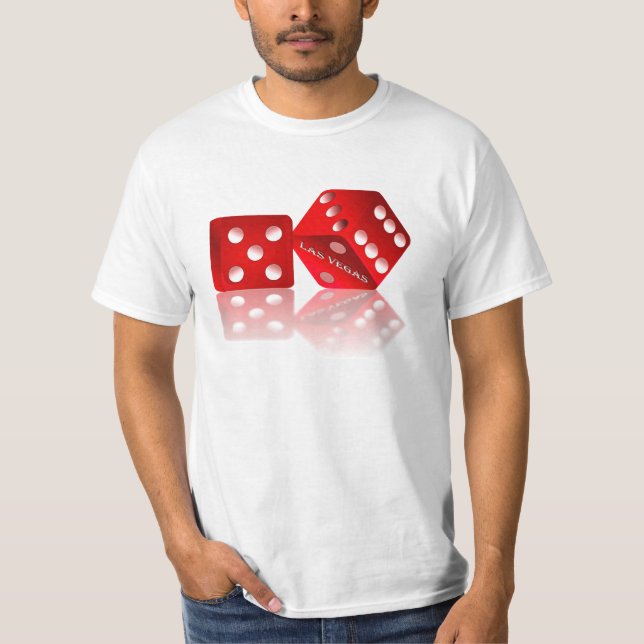 Las Vegas Dice T Shirt (Framsida)