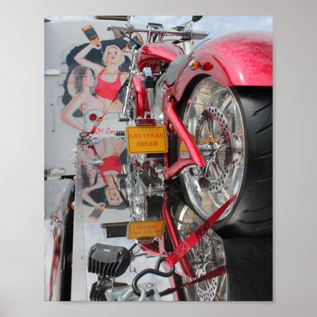 Las Vegas Dream Bike Poster (Framsidan)