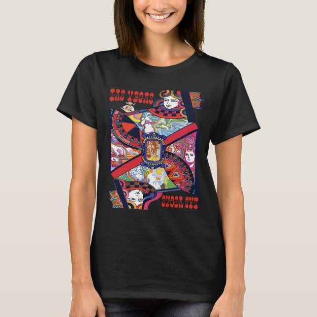 Las Vegas, drottning av Heart T Shirt (Framsida)