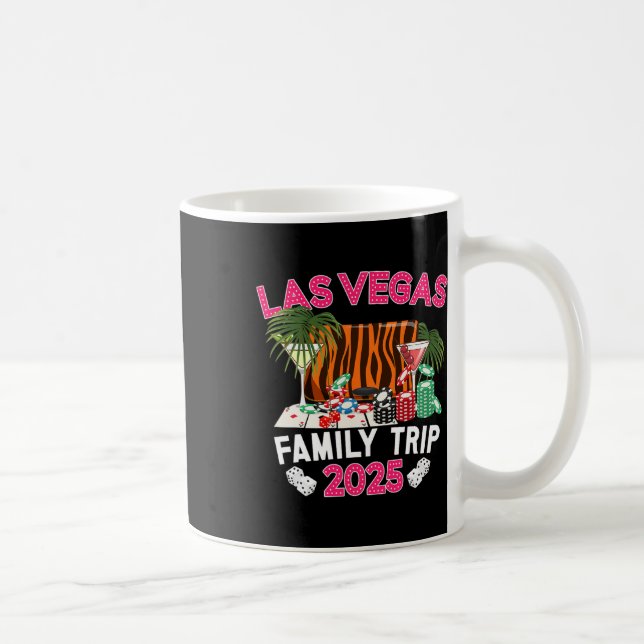 Las Vegas Family Resa 2025 Family Vacation Las Veg Kaffemugg (Höger)