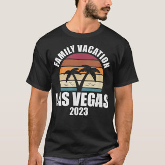 Las Vegas Family Vacation 2023 Sommar Matching Hol T Shirt