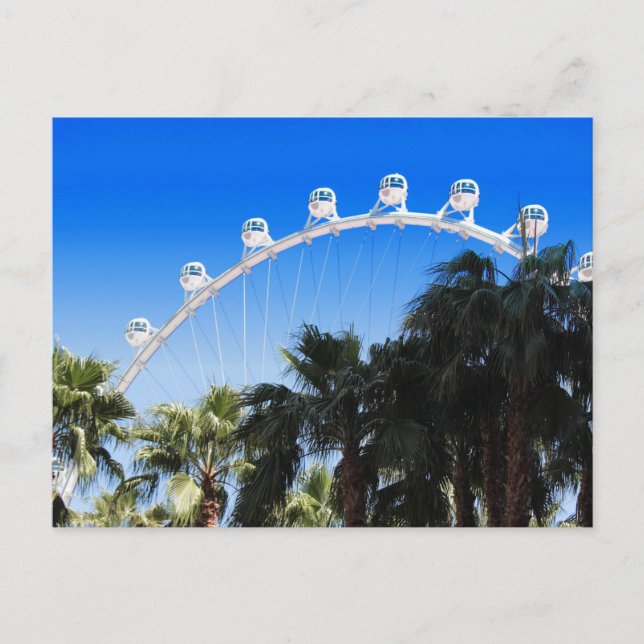 Las Vegas Ferris Wheel 2 Vykort (Framsida)