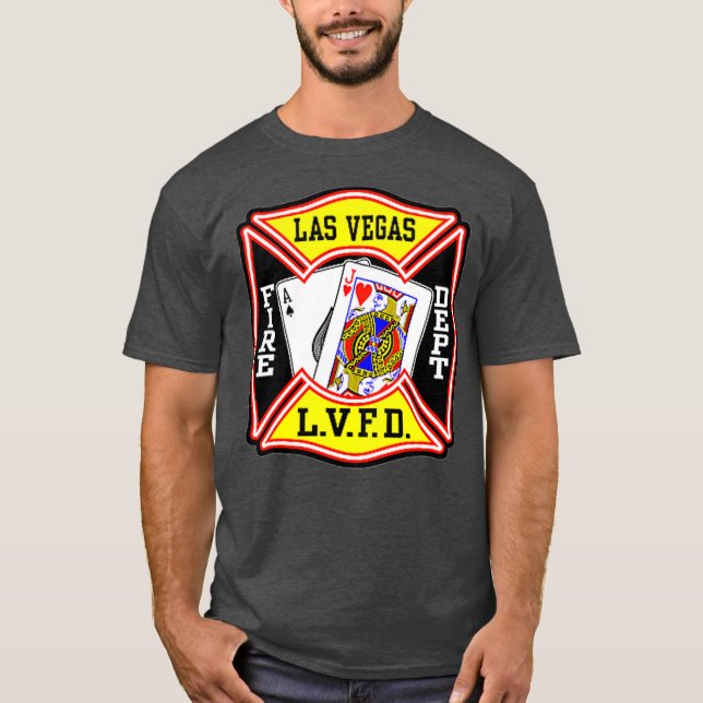 Las Vegas Fire Department T Shirt (Framsida)