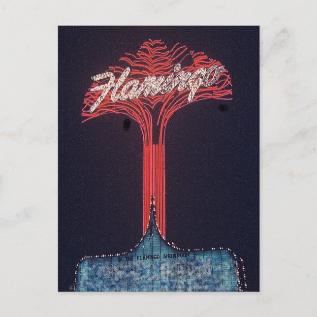 Las Vegas Flamingo Hotel Vykort (Framsida)