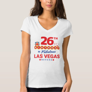 Las Vegas Födelsedagsfest - 26:e födelsedagen i Ve T Shirt