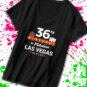 Las Vegas Födelsedagsfest - 36:e födelsedagen i Ve T Shirt
