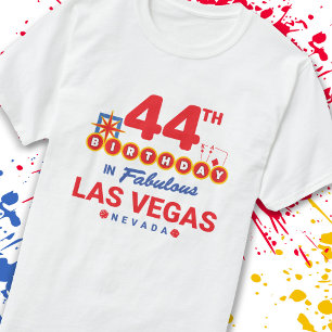 Las Vegas Födelsedagsfest - 44:e födelsedagen i Ve T Shirt