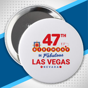 Las Vegas Födelsedagsfest - 47:e födelsedagen i Ve Knapp