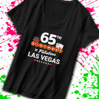 Las Vegas Födelsedagsfest - 65ens födelsedag i Veg