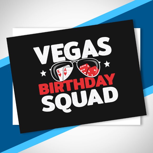Las Vegas Födelsedagsfirande Grupppresent Födelsed Vykort (Skapare uppladdad)