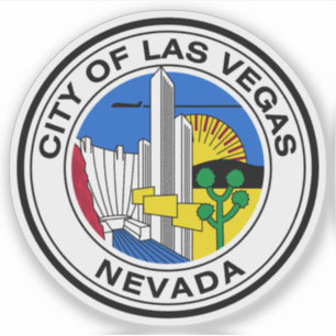 Las Vegas-förseglingen, Nevada Klistermärken
