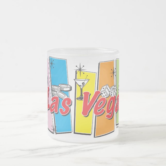 Las-Vegas- Frostad Glasmugg (Center)
