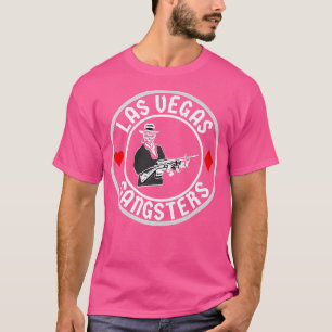 Las Vegas Gangsters Skeleton Mafia  T Shirt