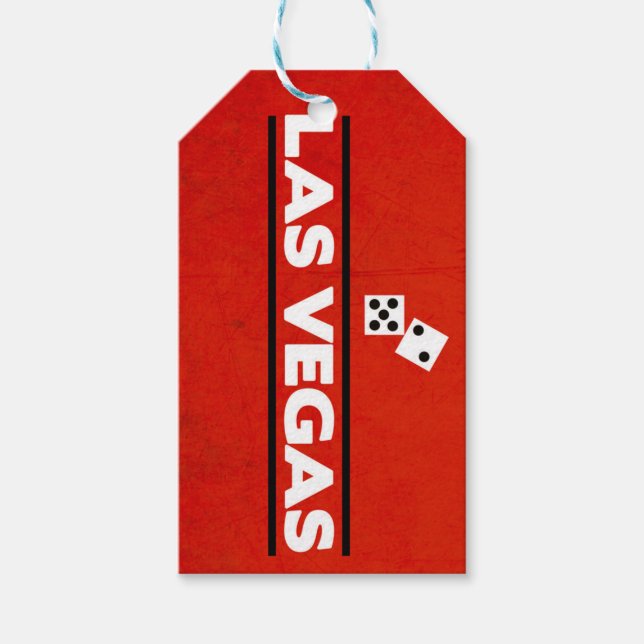 Las Vegas Gift Märkre Presentetikett (Framsidan)