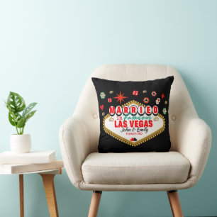 Las Vegas Gift par Matching Vacation Nevada Kudde