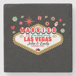 Las Vegas Gift par Matching Vacation Nevada Stenunderlägg