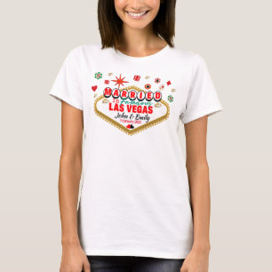 Las Vegas Gift par Matching Vacation Nevada T Shirt