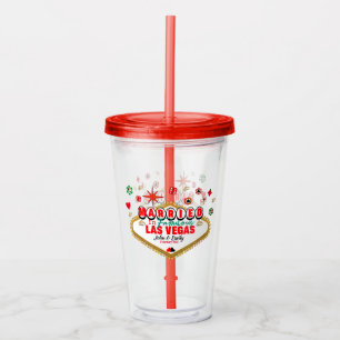 Las Vegas Gift par Matching Vacation Nevada Take Away Mugg
