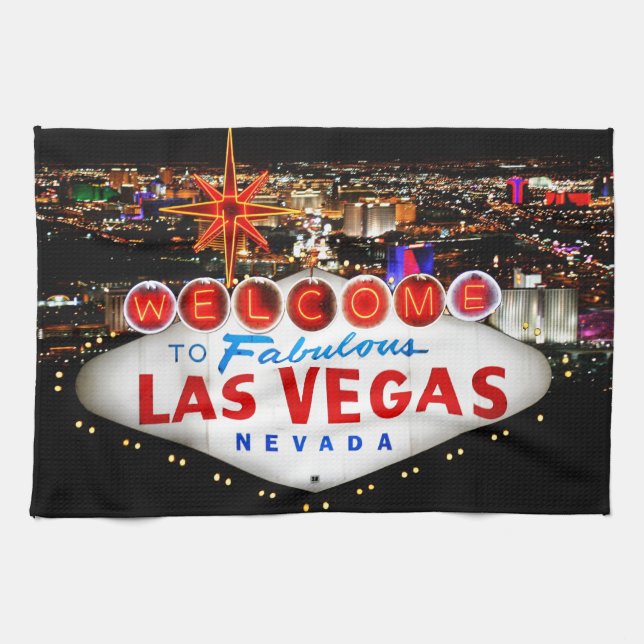 Las Vegas Gifts Kökshandduk (Horisontell)