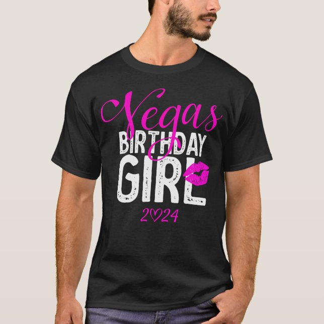 Las Vegas Girls Resa 2024 Shirts Girls Vegas Birth T Shirt (Framsida)