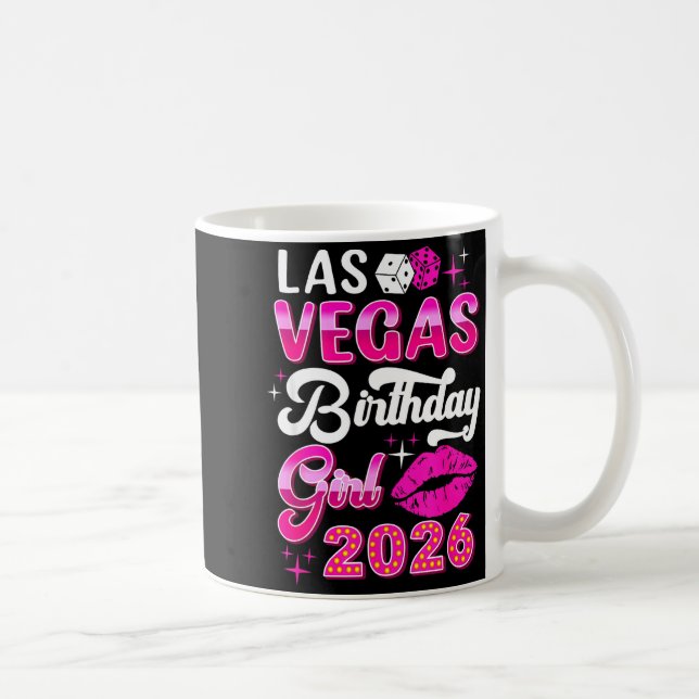 Las Vegas Girls Trip 2026 Cruise Trip Matching Bir Kaffemugg (Höger)