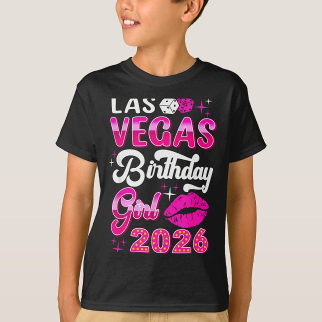 Las Vegas Girls Trip 2026 Cruise Trip Matching Bir T Shirt (Framsida)