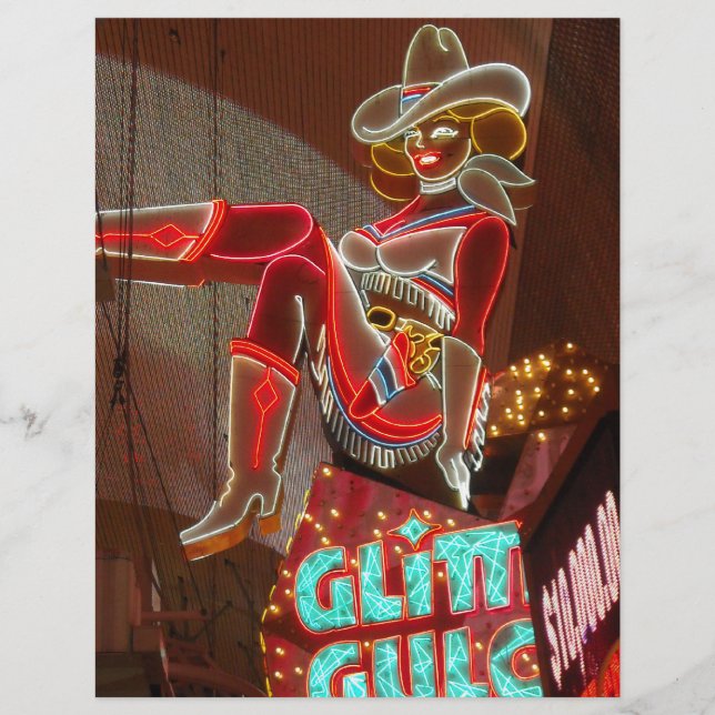 Las Vegas Glitter Gulch (Framsida)