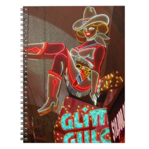 Las Vegas Glitter Gulch Anteckningsbok