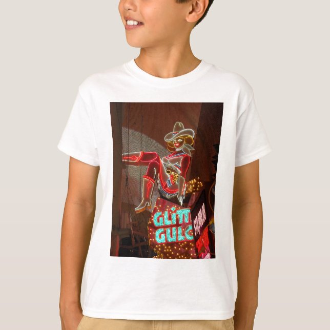 Las Vegas Glitter Gulch Tee (Framsida)