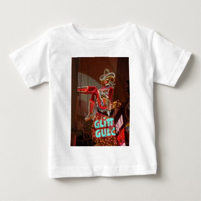 Las Vegas Glitter Gulch Tee Shirt (Framsida)