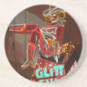 Las Vegas Glitter Gulch Underlägg Sandsten