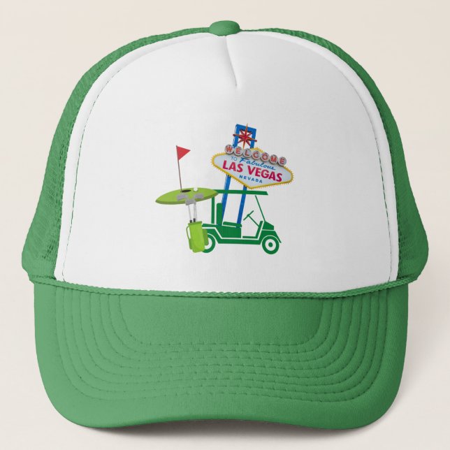Las Vegas Golf Cap Keps (Framsida)