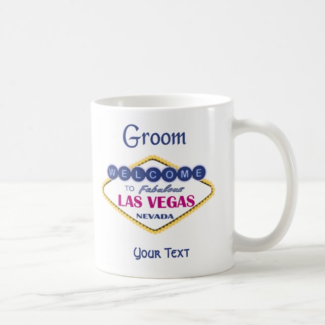 Las Vegas Groom Mugg (Höger)