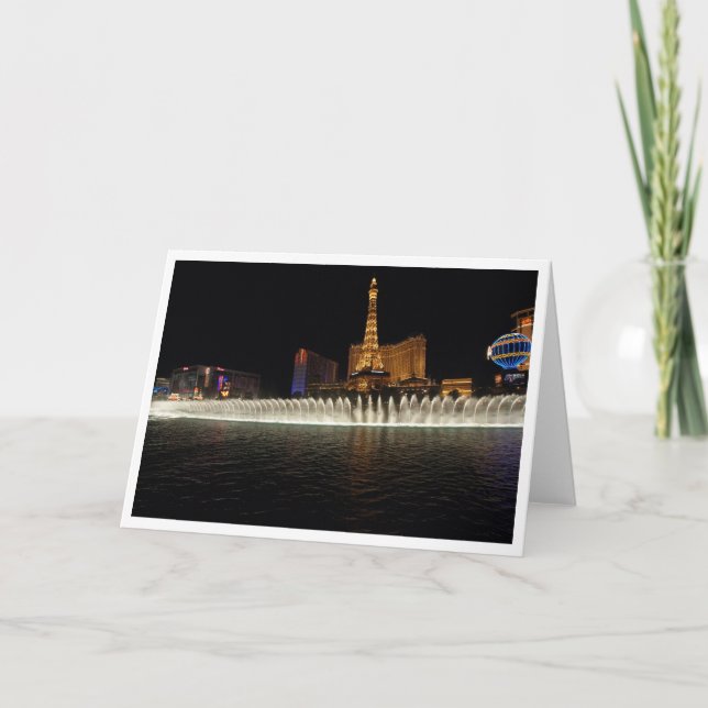 Las Vegas hälsningkort Kort (Framsida)